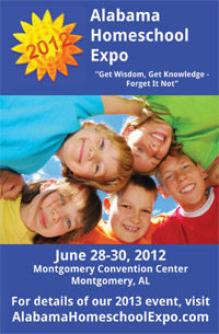 AL Homeschool Expo Directory Cover - 2012